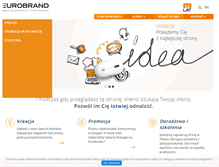 Tablet Screenshot of eurobrand.pl